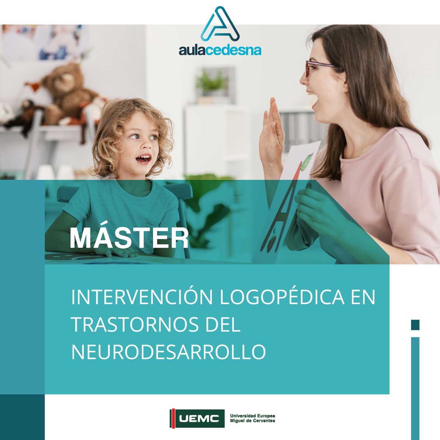 4ª Edición Máster en Intervención Logopédica en Trastornos del Neurodesarrollo