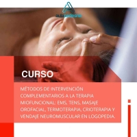 Métodos de intervención complementarios a la terapia miofuncional: ems, tens, masaje orofacial, termoterapia, crioterapia y vendaje neuromuscular en logopedia.