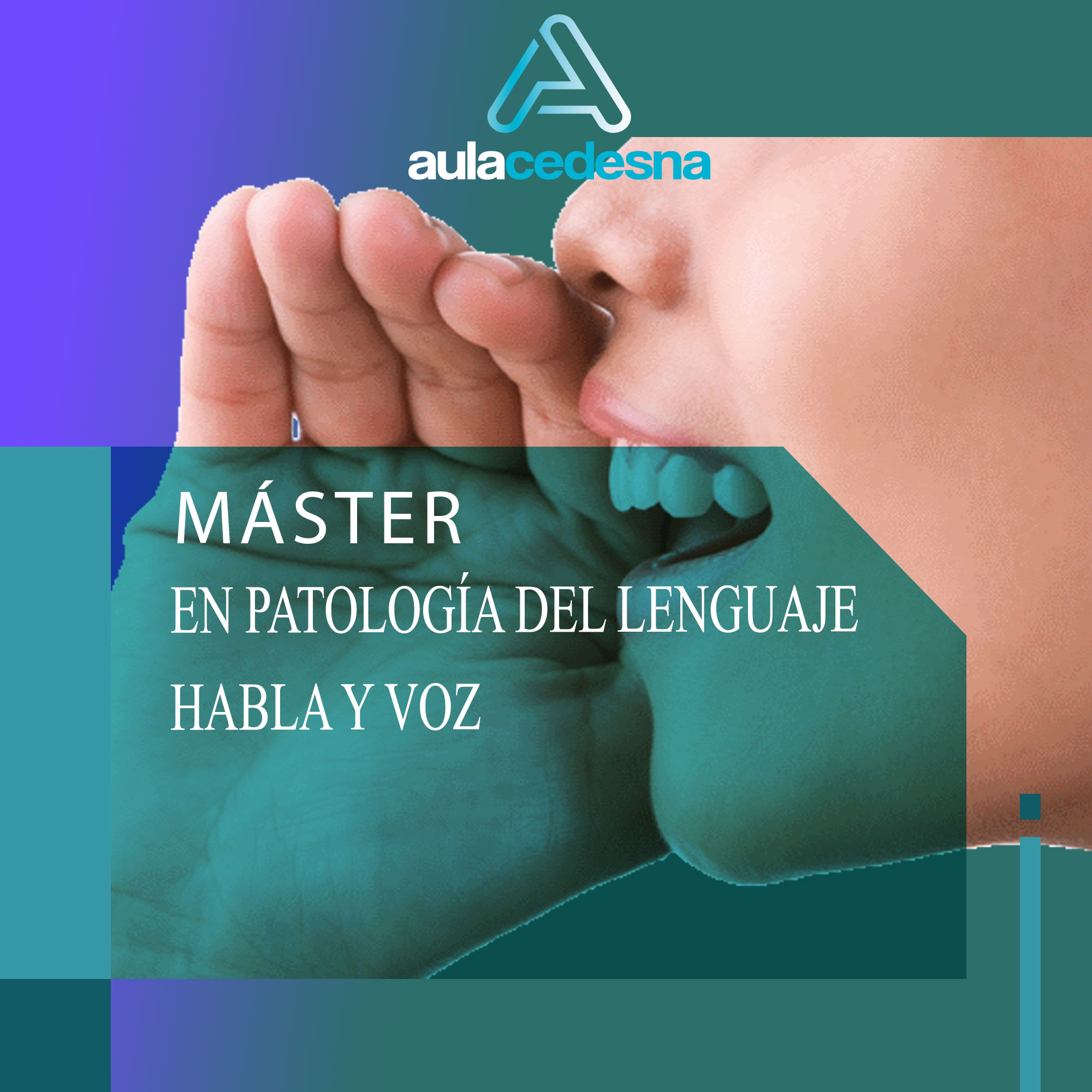 Máster en patología del lenguaje, habla y voz